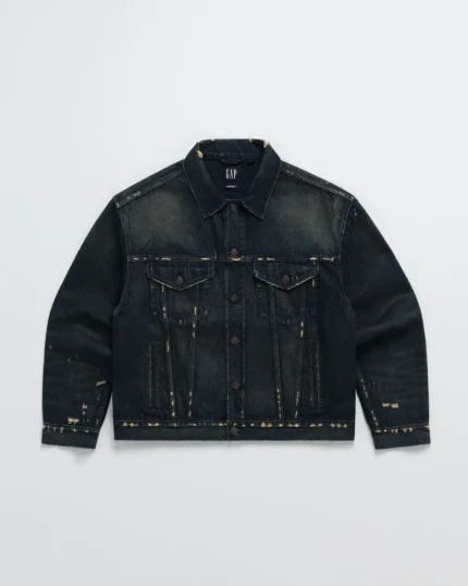 Gap x Madhappy Distressed Denim Trucker Sand-Washed